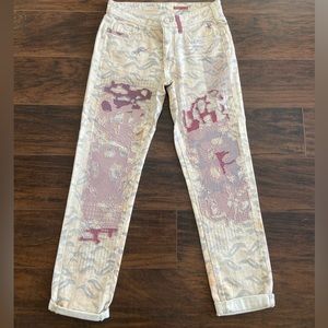Pilcro Patchwork Jeans sz 25